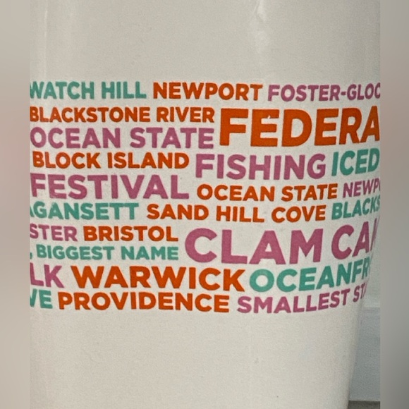 Dunkin’ Donuts Rhode Island collectible ceramic coffee cup. Mug. - Picture 6 of 7